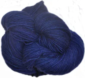 New Zealand Possum Yarn - Hand Dyed Denim