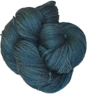 New Zealand Possum Yarn - Teal Hand Dyed