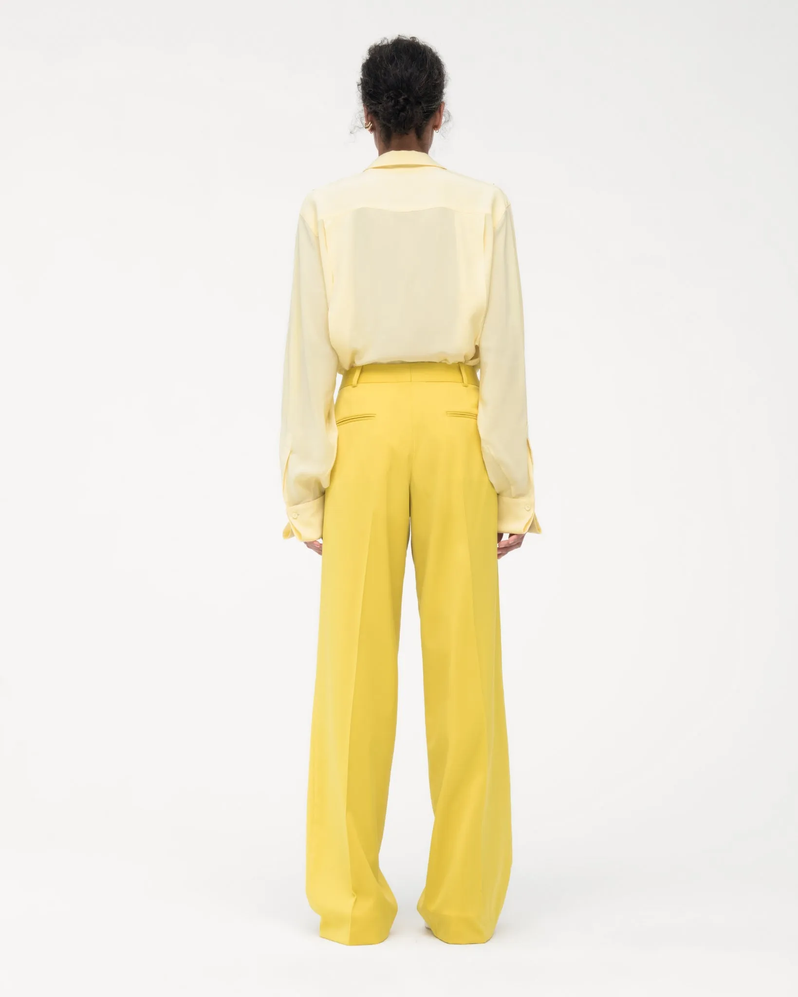 Relaxed Wide Leg Pant