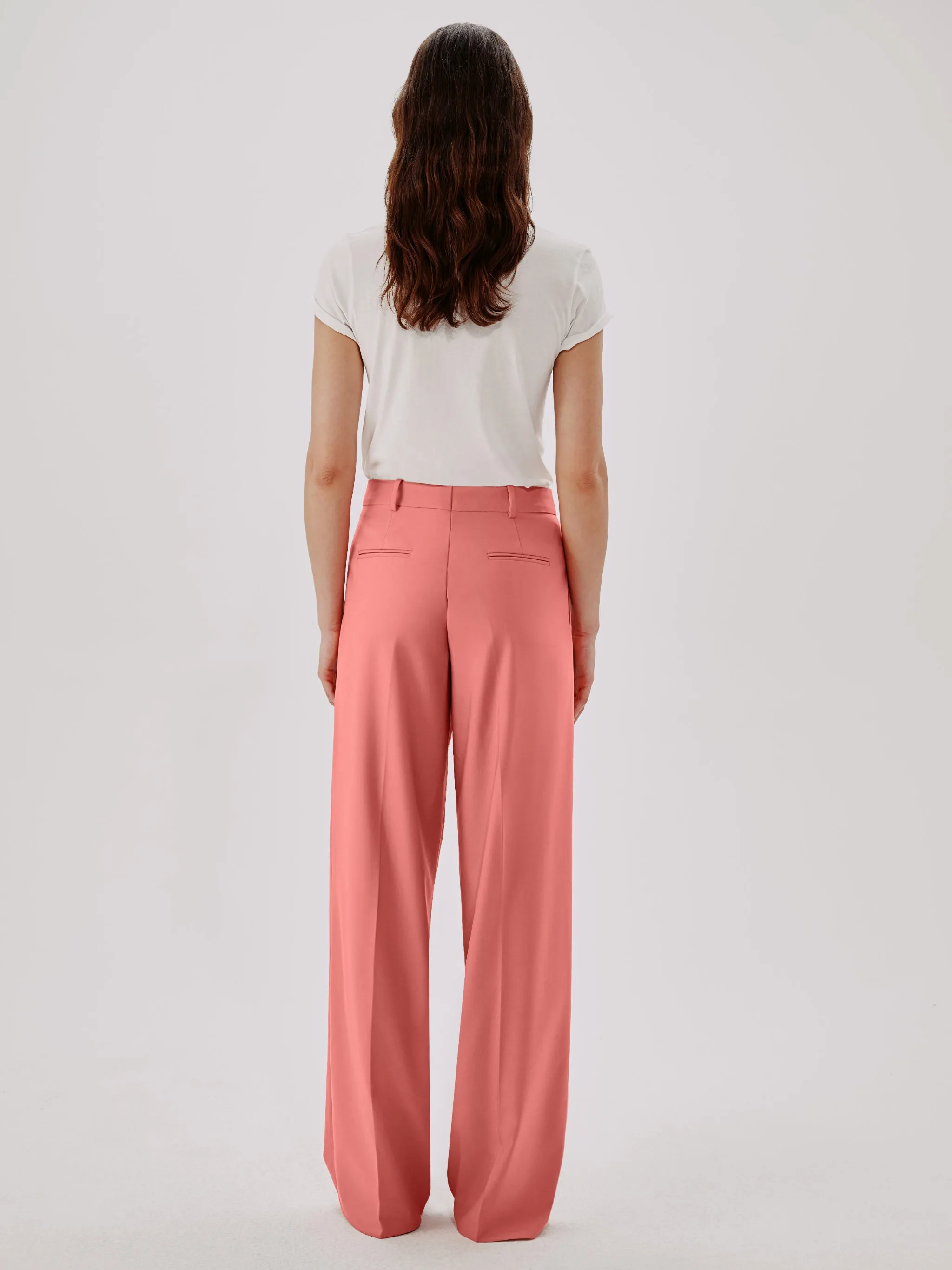 Relaxed Wide Leg Pant