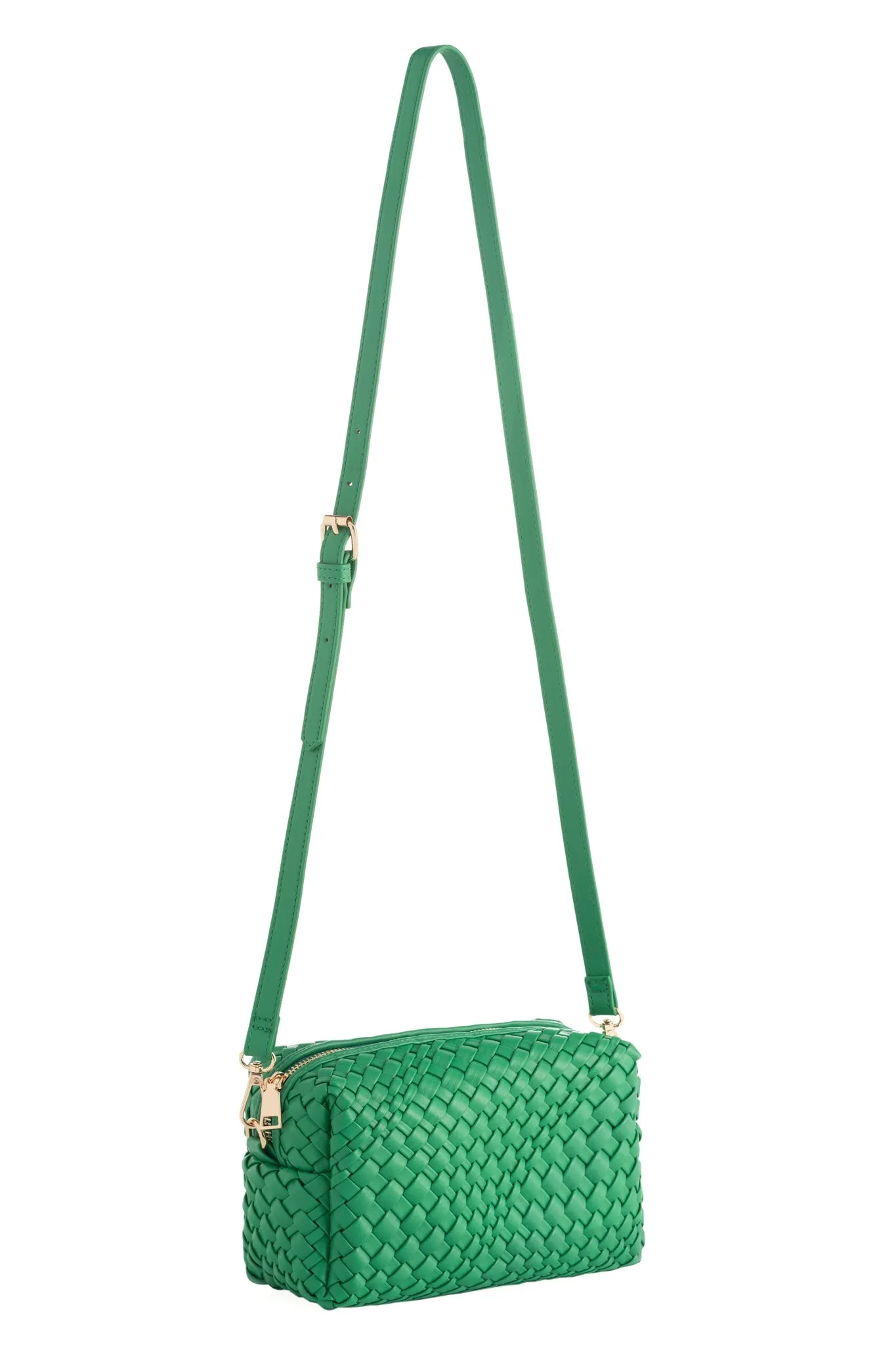 Shiraleah Blythe Boxy Cross-Body Bag, Green