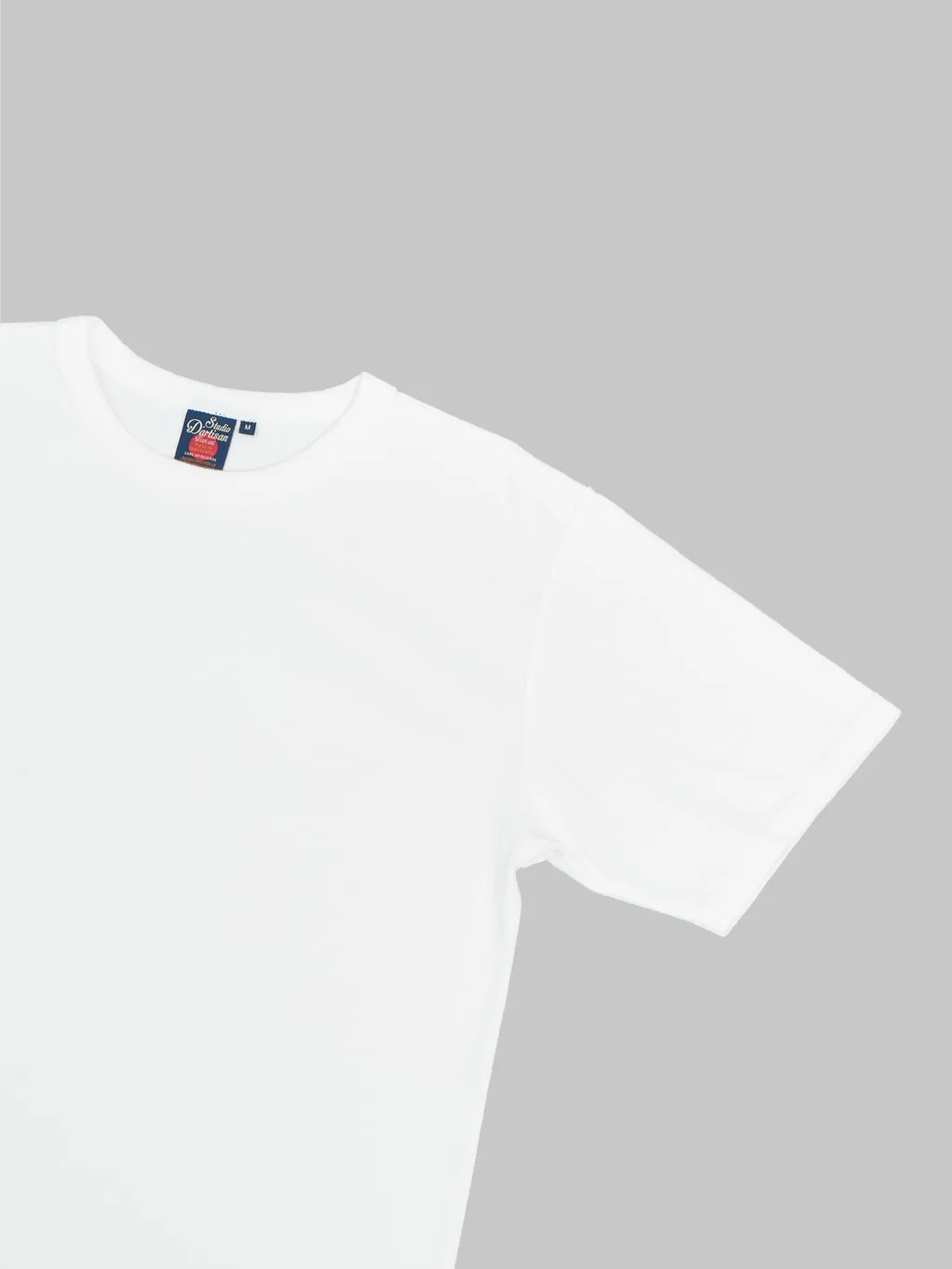 Studio D'Artisan 9913 Loopwheel T-Shirt White