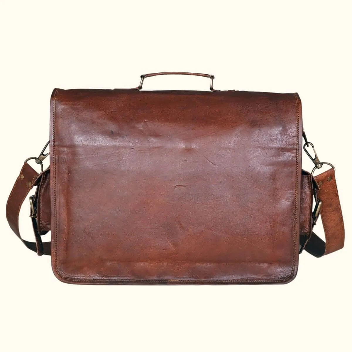 The Dusty Road - Top Grain Laptop Bag