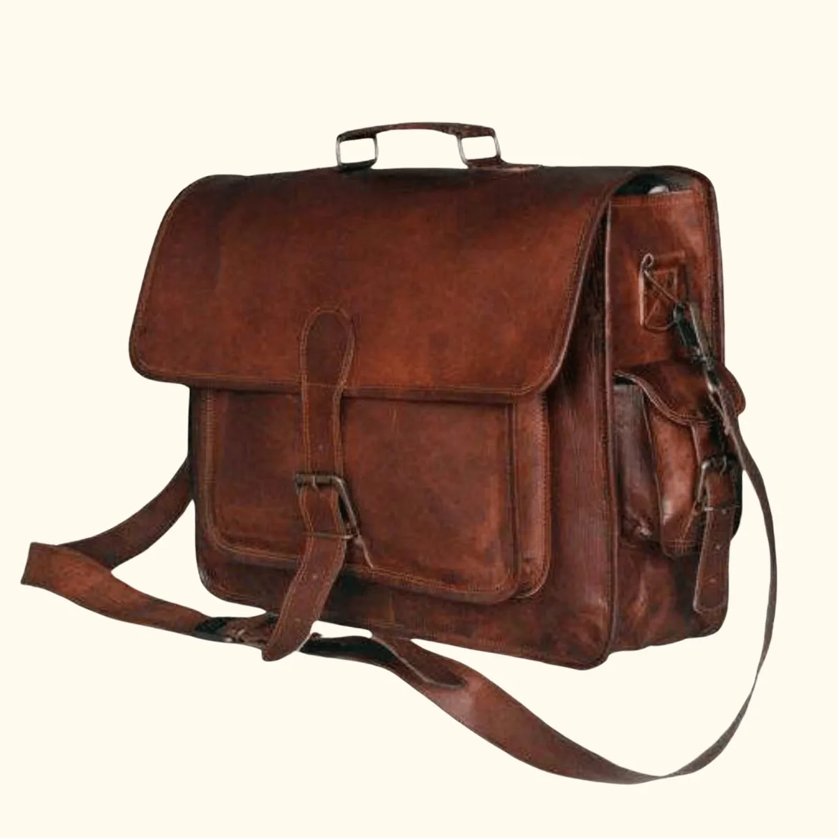 The Dusty Road - Top Grain Laptop Bag