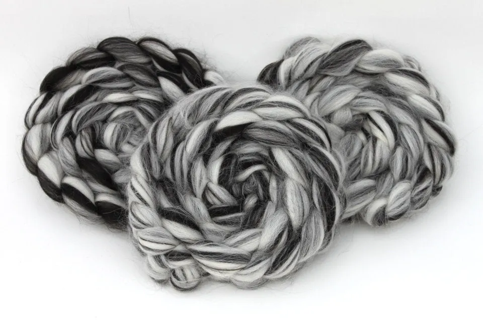 The Fiber Imp Undyed Roving