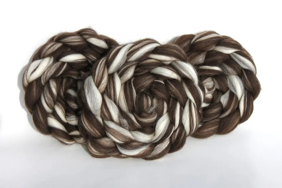 The Fiber Imp Undyed Roving