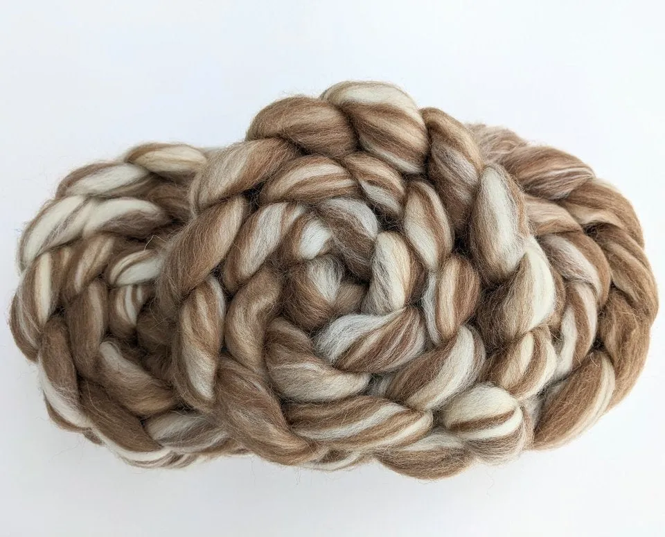 The Fiber Imp Undyed Roving