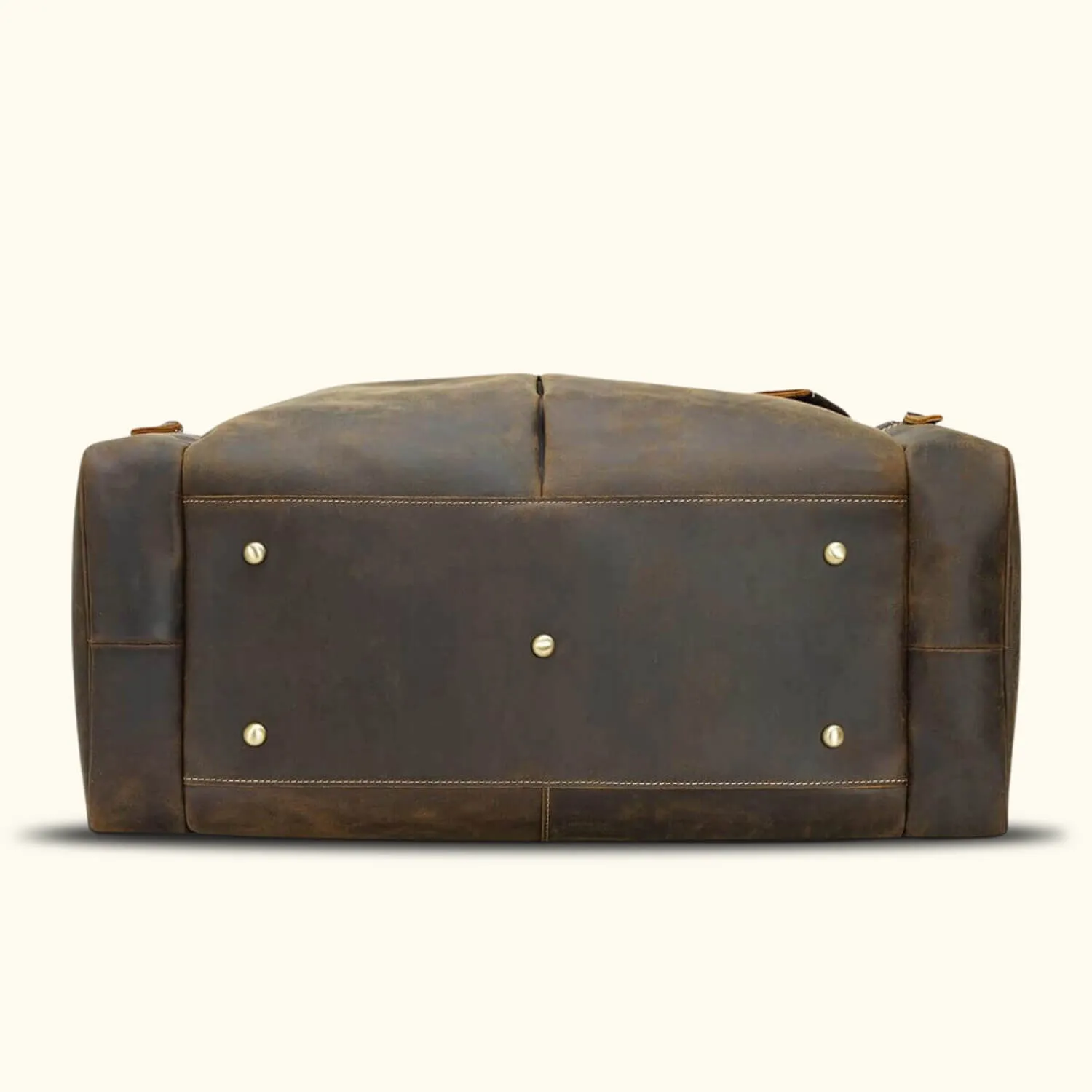 The Wild West - Vintage Leather Duffle Bag