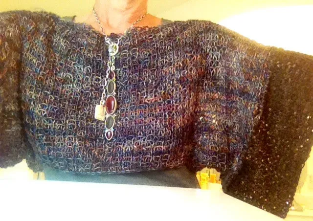 Topic, a knitted shrug pattern