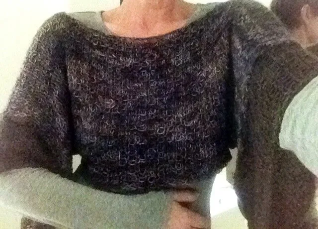 Topic, a knitted shrug pattern